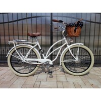 RETRO CRUISER EMBASSY bicykel dámsky s prúteným košíkom za najlepšiu cenu na trhu. Eshop BATASPORT