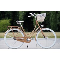 RETRO CRUISER EMBASSY bicykel dámsky s prúteným košíkom s prehadzovačkou. BATASPORT.